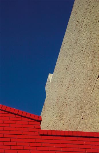 FRANCO FONTANA (1933- ) A group of 8 architectural abstraction photographs.